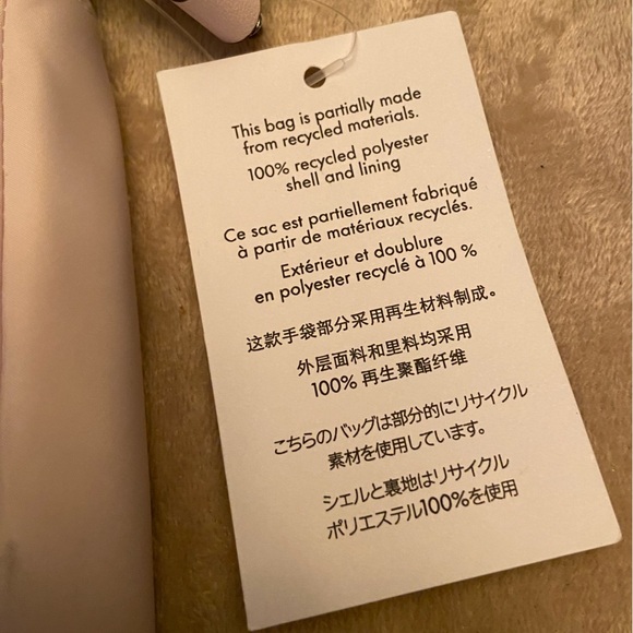 KATE SPADE DUET SPADE FLOWER QUILTED NYLON CROSSBODY - Picture 8 of 8